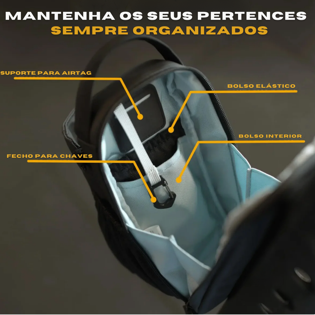 Multi-Functional Magnetic Waterproof Gym Storage Bag 🧲💪