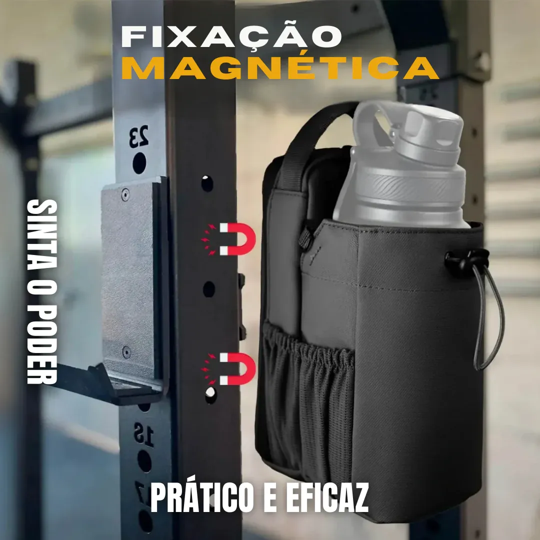 Multi-Functional Magnetic Waterproof Gym Storage Bag 🧲💪