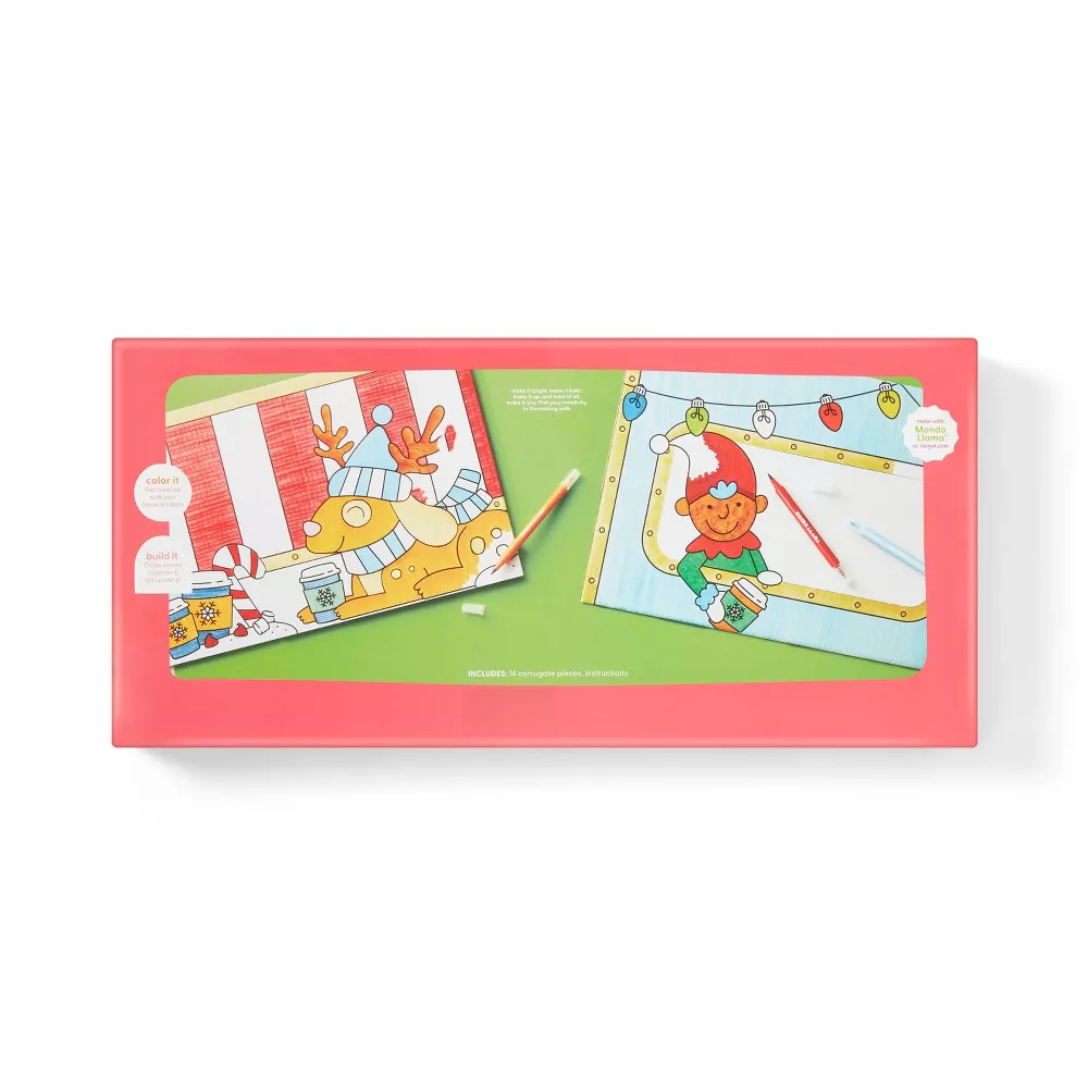 Christmas Craft Santa's Workshop Holiday Fort