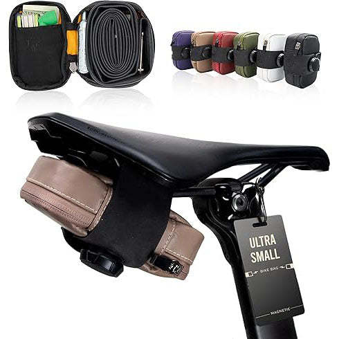 Magnetic Bike Saddle Bag – Minimalist Road Cycling Seat Bag