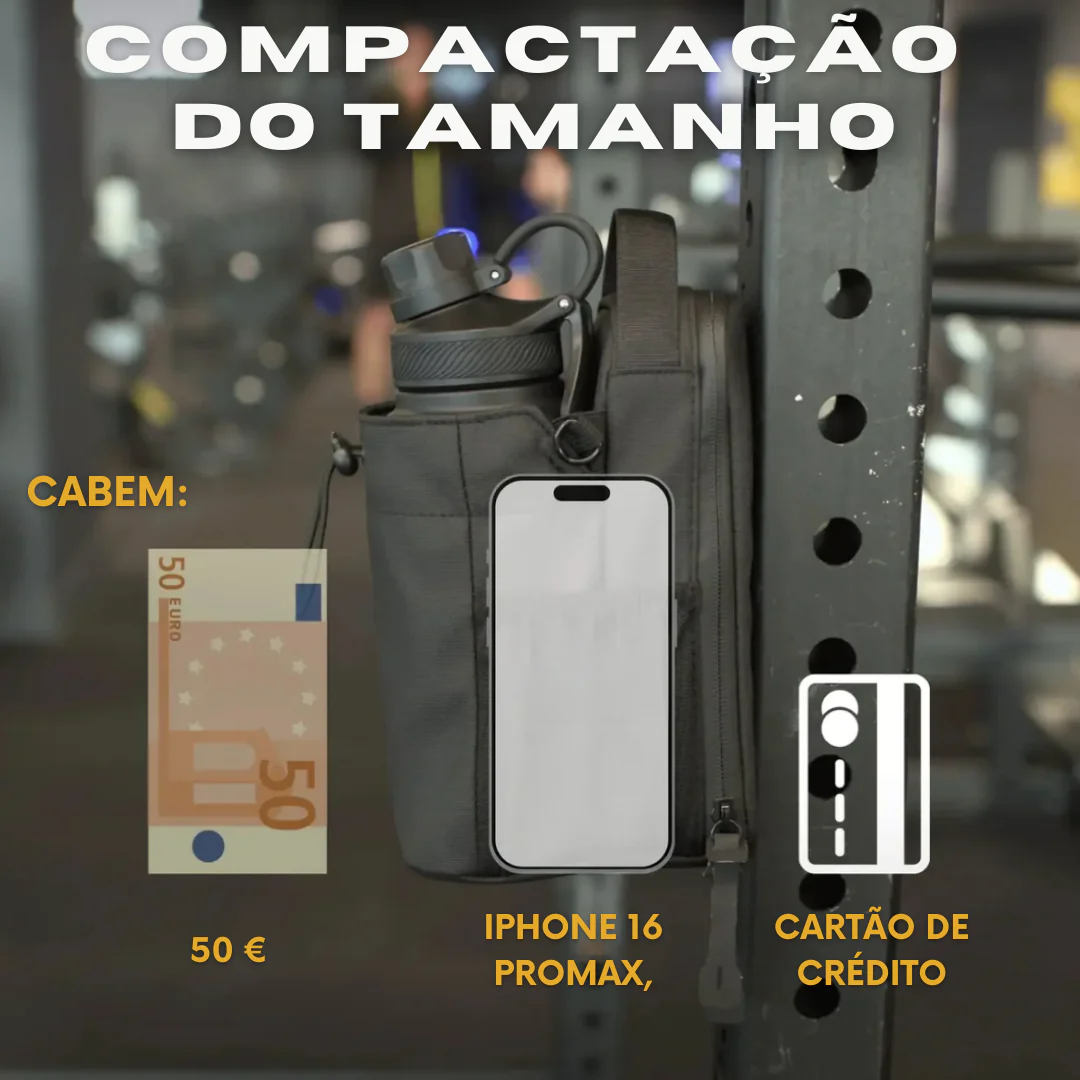 Multi-Functional Magnetic Waterproof Gym Storage Bag 🧲💪