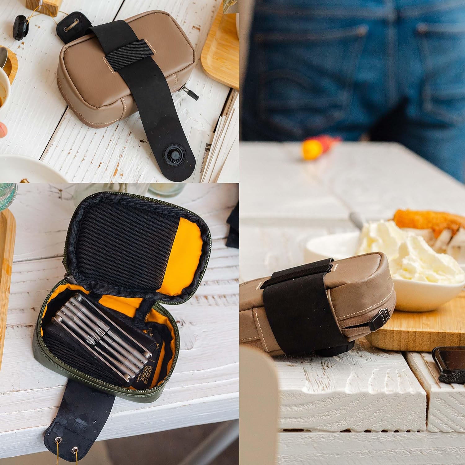 Magnetic Bike Saddle Bag – Minimalist Road Cycling Seat Bag