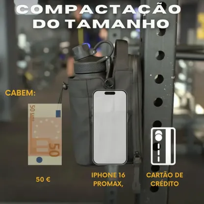 Multi-Functional Magnetic Waterproof Gym Storage Bag 🧲💪