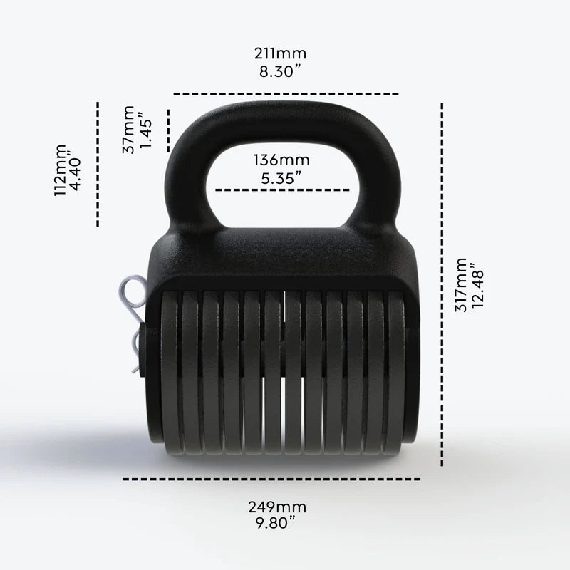 Adjustable Cast Iron Kettlebell