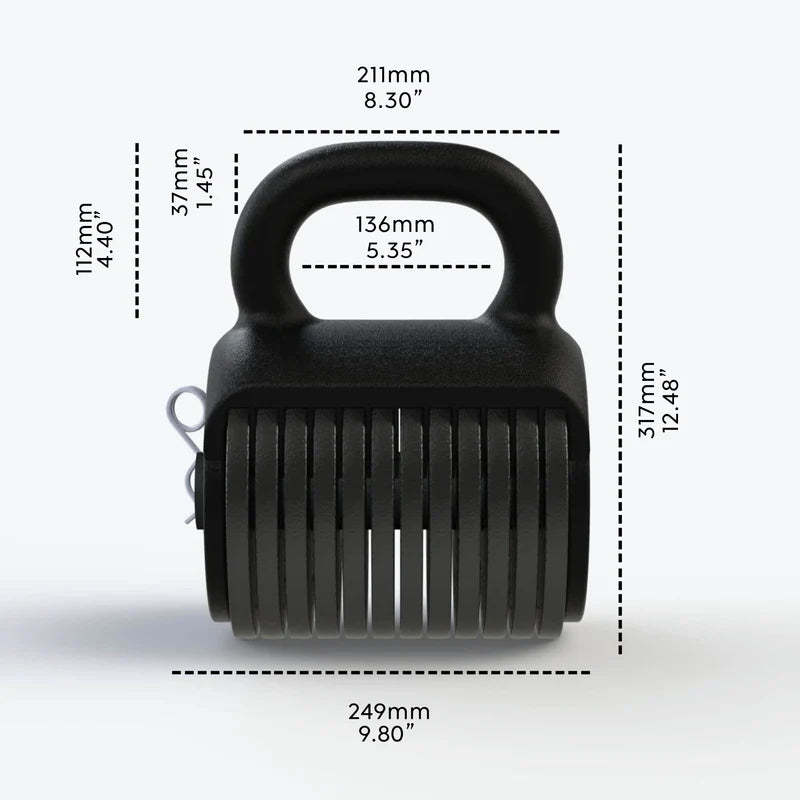 Adjustable Cast Iron Kettlebell