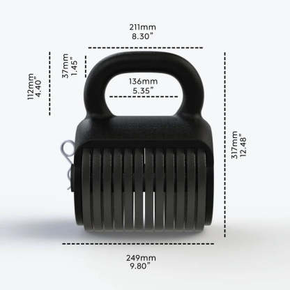 Adjustable Cast Iron Kettlebell