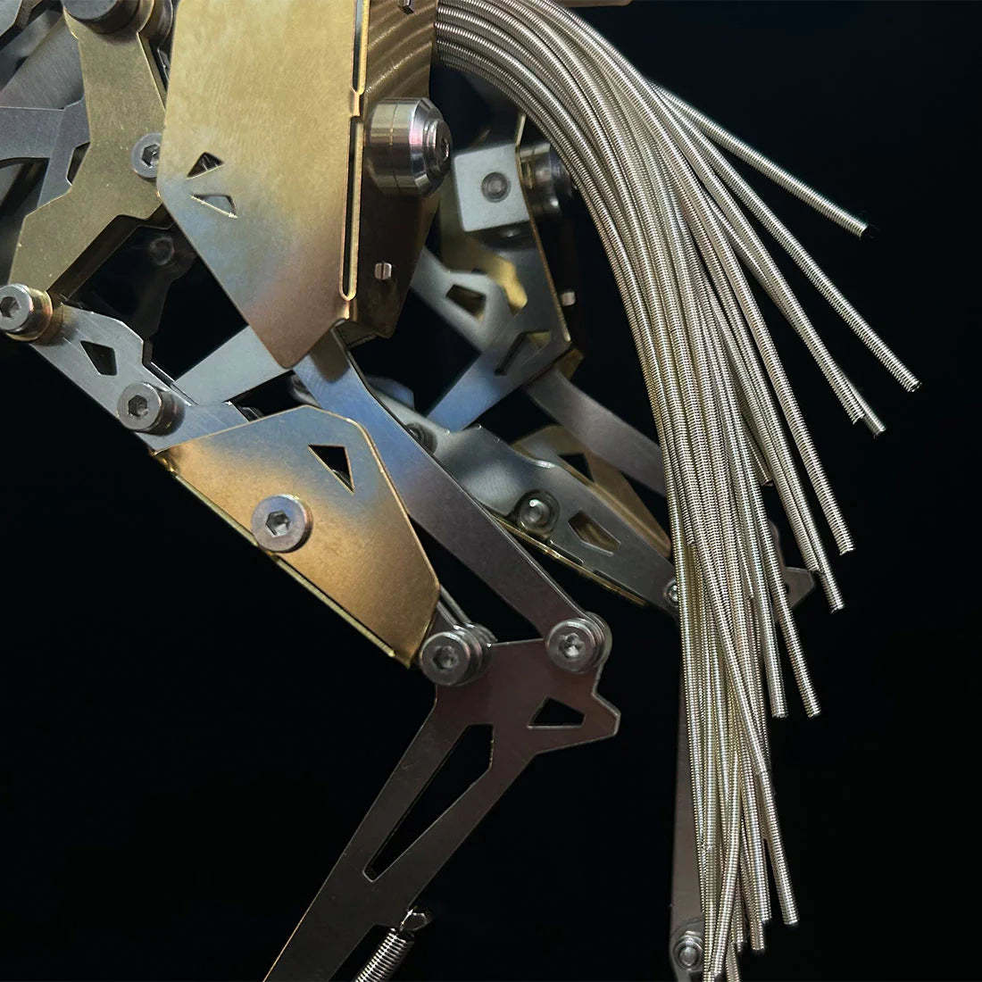 Mechanical Galloping Horse 3D Metal Puzzle Model Kit