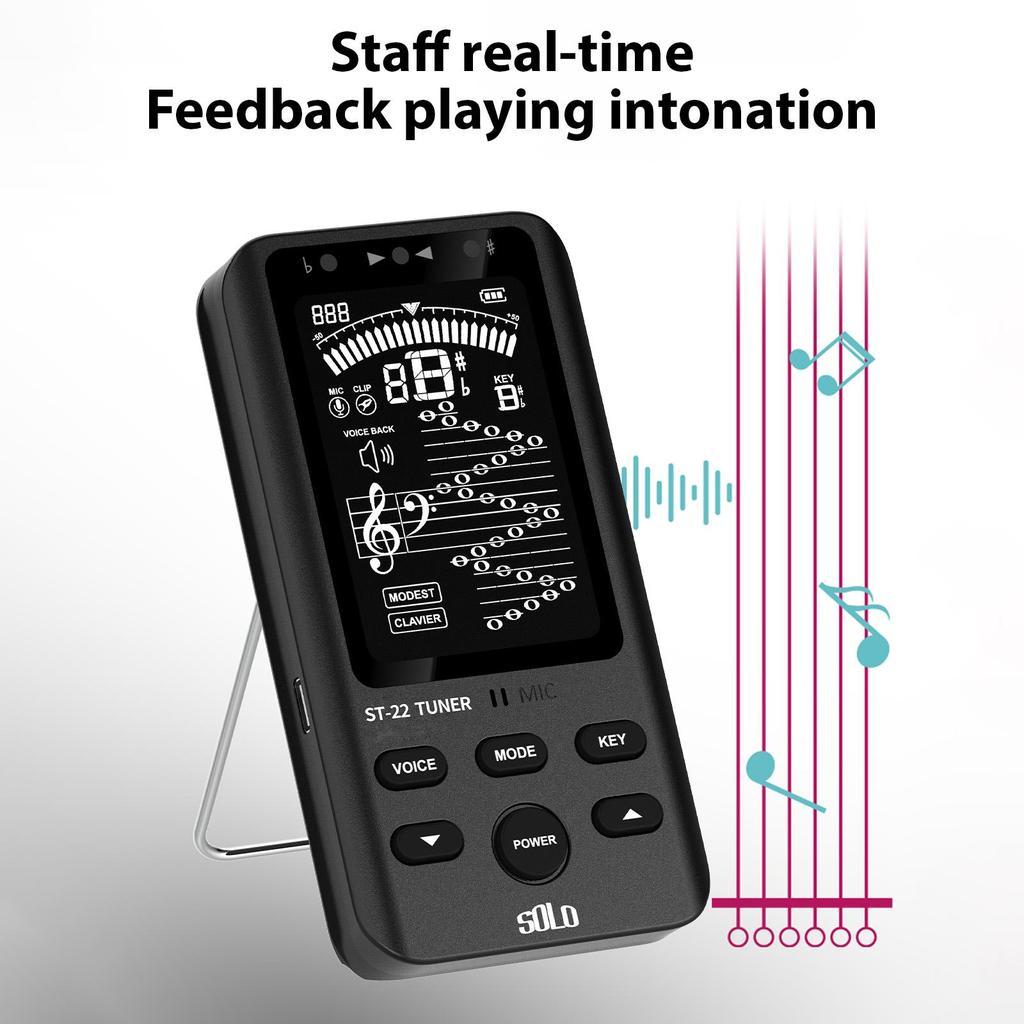 Precision Tuner | Digital Tuner | Rechargeable Musical Tool
