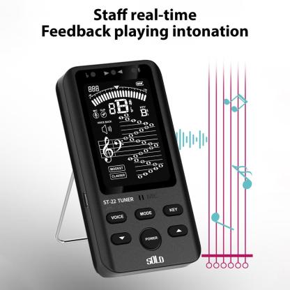 Precision Tuner | Digital Tuner | Rechargeable Musical Tool