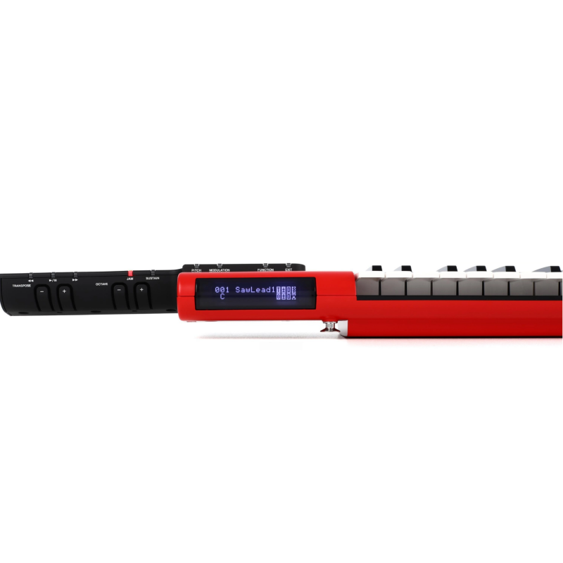 37-Key Wireless Keytar – JAM Mode & Bluetooth MIDI Controller