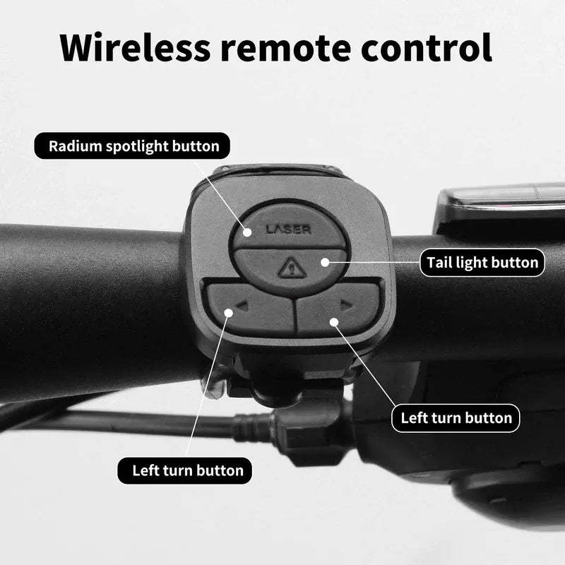 Tail Light with Turn Signals – Wireless Remote Control Brake Light