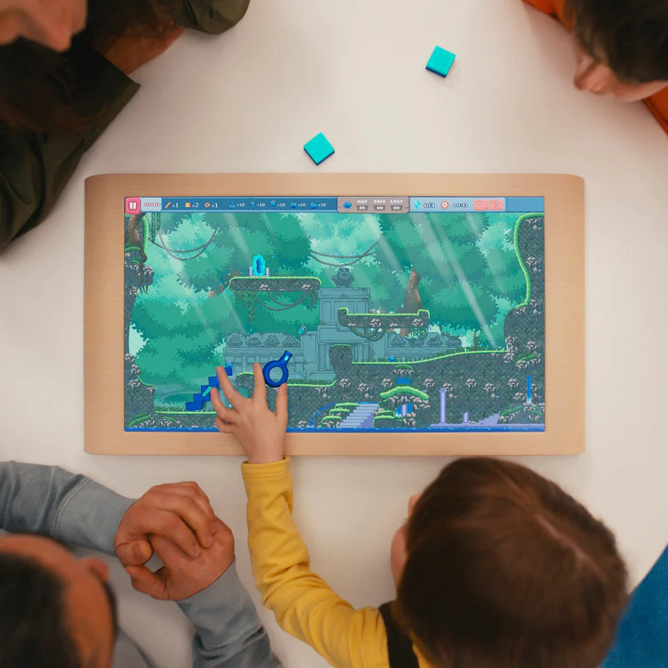 Face-to-Face Interactive Tabletop Game Console