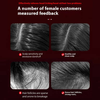 Electric Red Light Hair Brush – Hair Growth, Scalp Massager & Hair Oil Applicator Comb