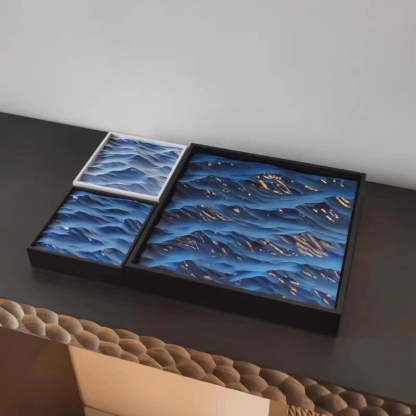 Ocean plaster decorative sideboard desktop ornament