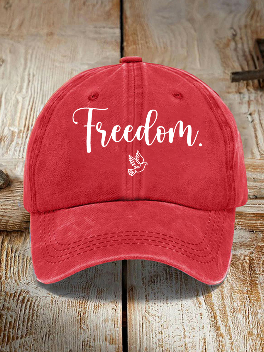 Unisex Freedom Is Not Free R.I.P Charlie Kirk  Print Hat