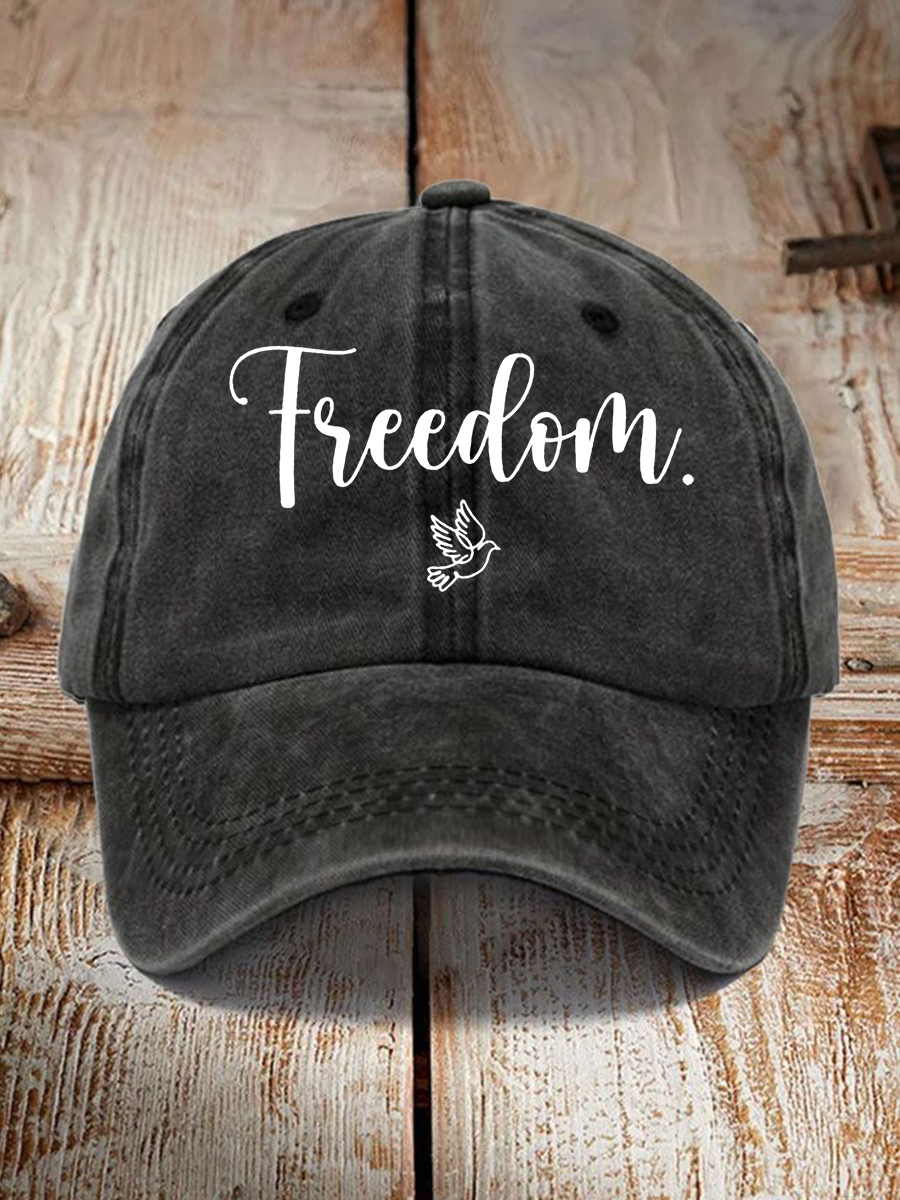 Unisex Freedom Is Not Free R.I.P Charlie Kirk  Print Hat