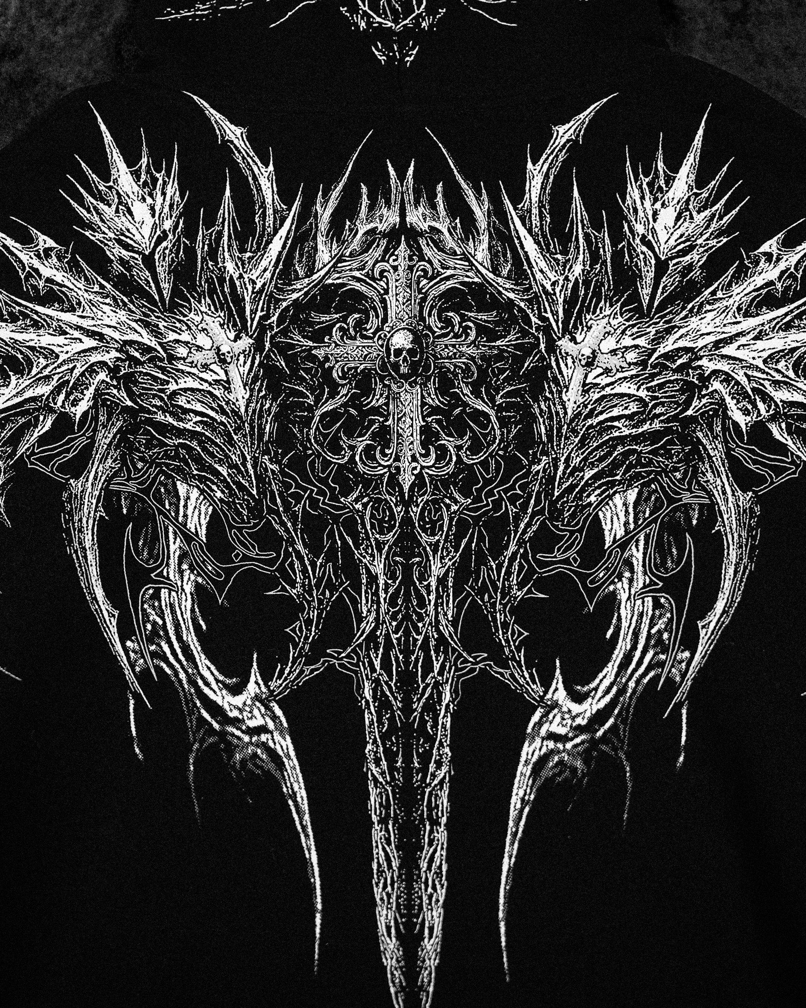 ABYSSWALKER OVERSIZED PULLOVER HOODIE