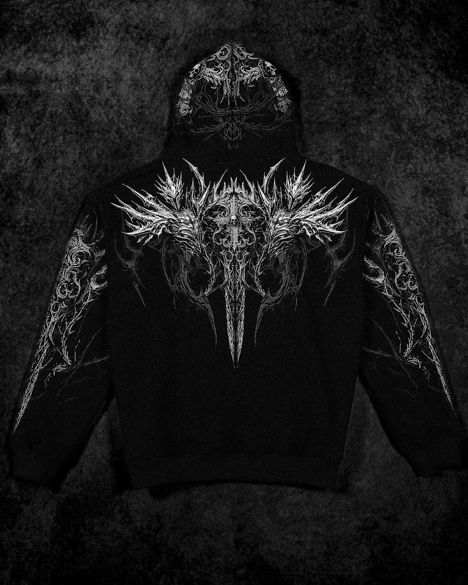 ABYSSWALKER OVERSIZED PULLOVER HOODIE