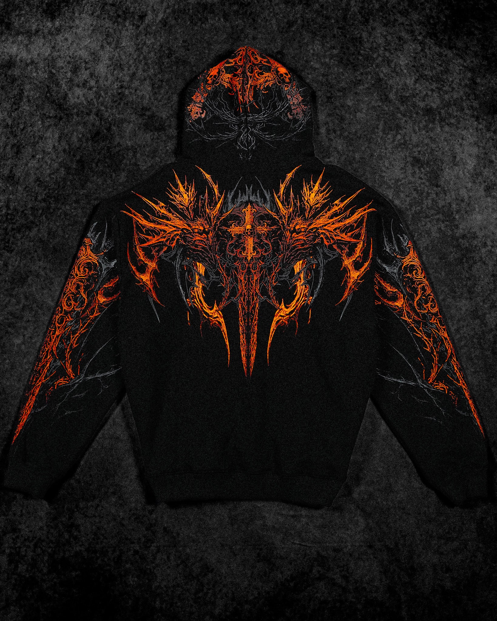 ABYSSWALKER OVERSIZED PULLOVER HOODIE