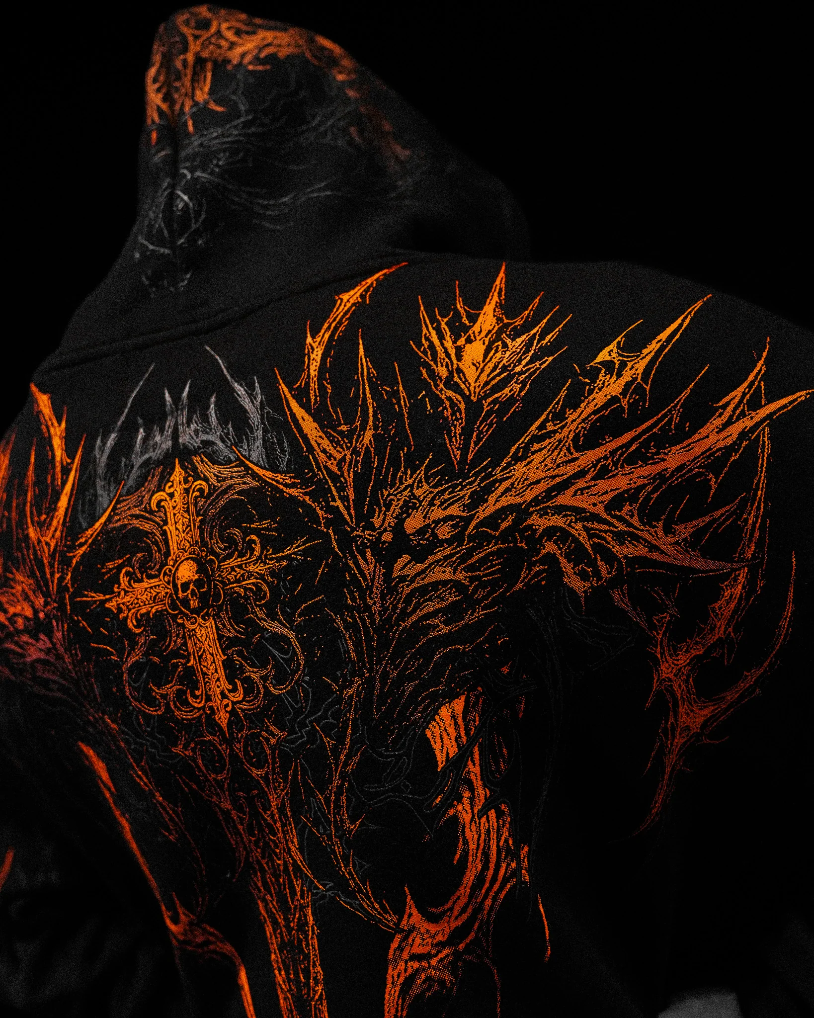 ABYSSWALKER OVERSIZED PULLOVER HOODIE