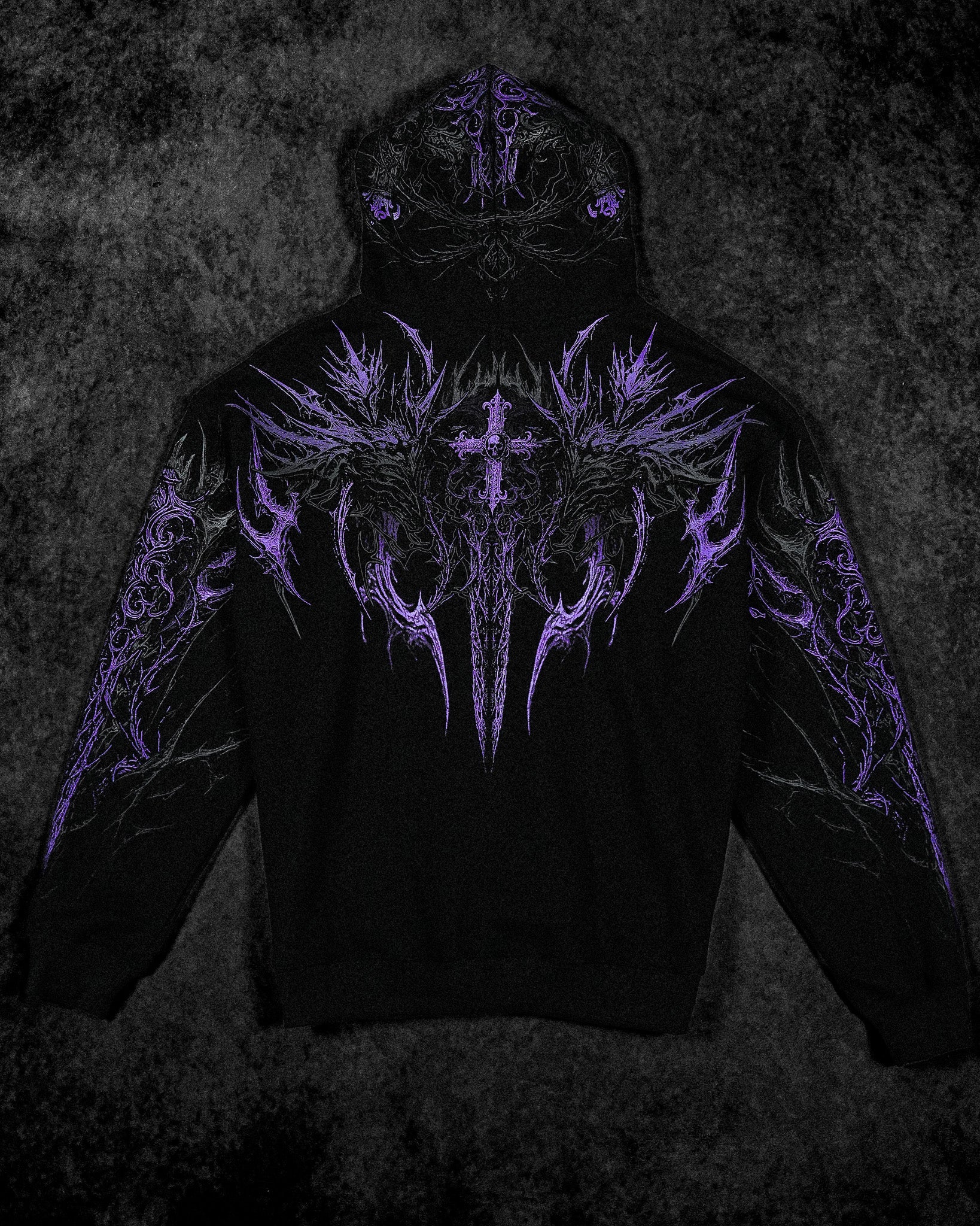 ABYSSWALKER OVERSIZED PULLOVER HOODIE