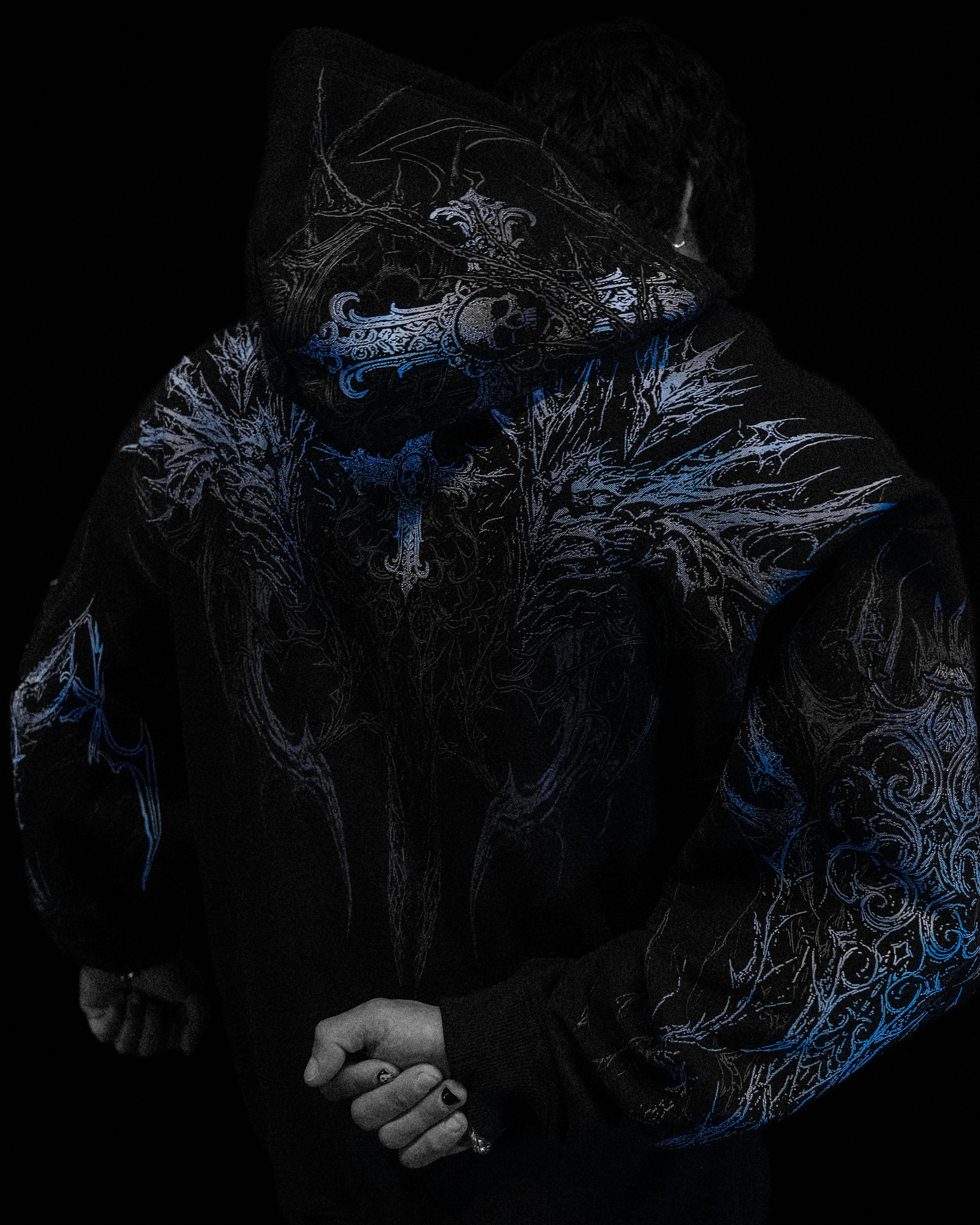 ABYSSWALKER OVERSIZED PULLOVER HOODIE