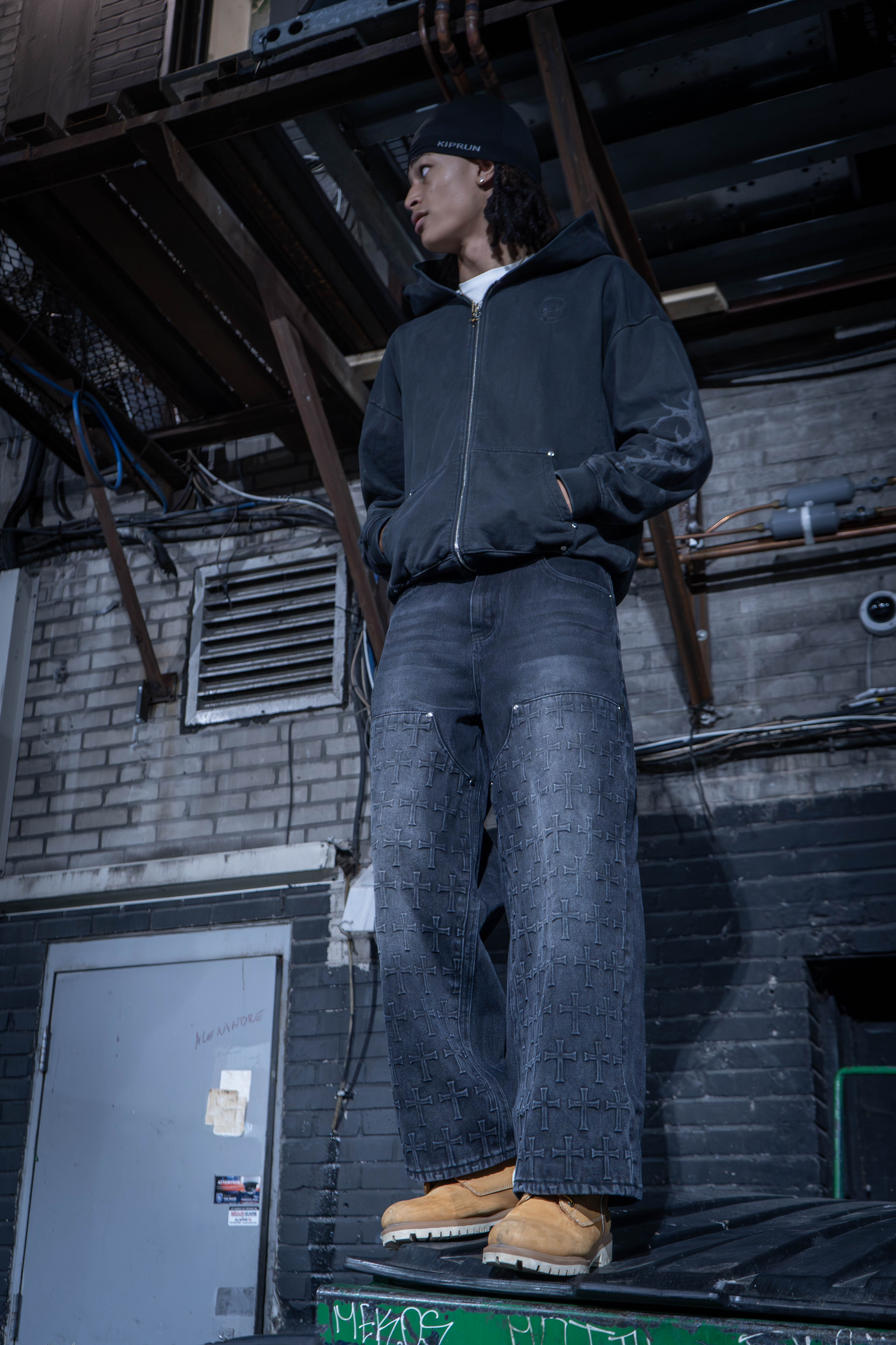 God's Armour Denim - Black