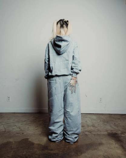 "Kurapika" Sweats (Grey) pholoh