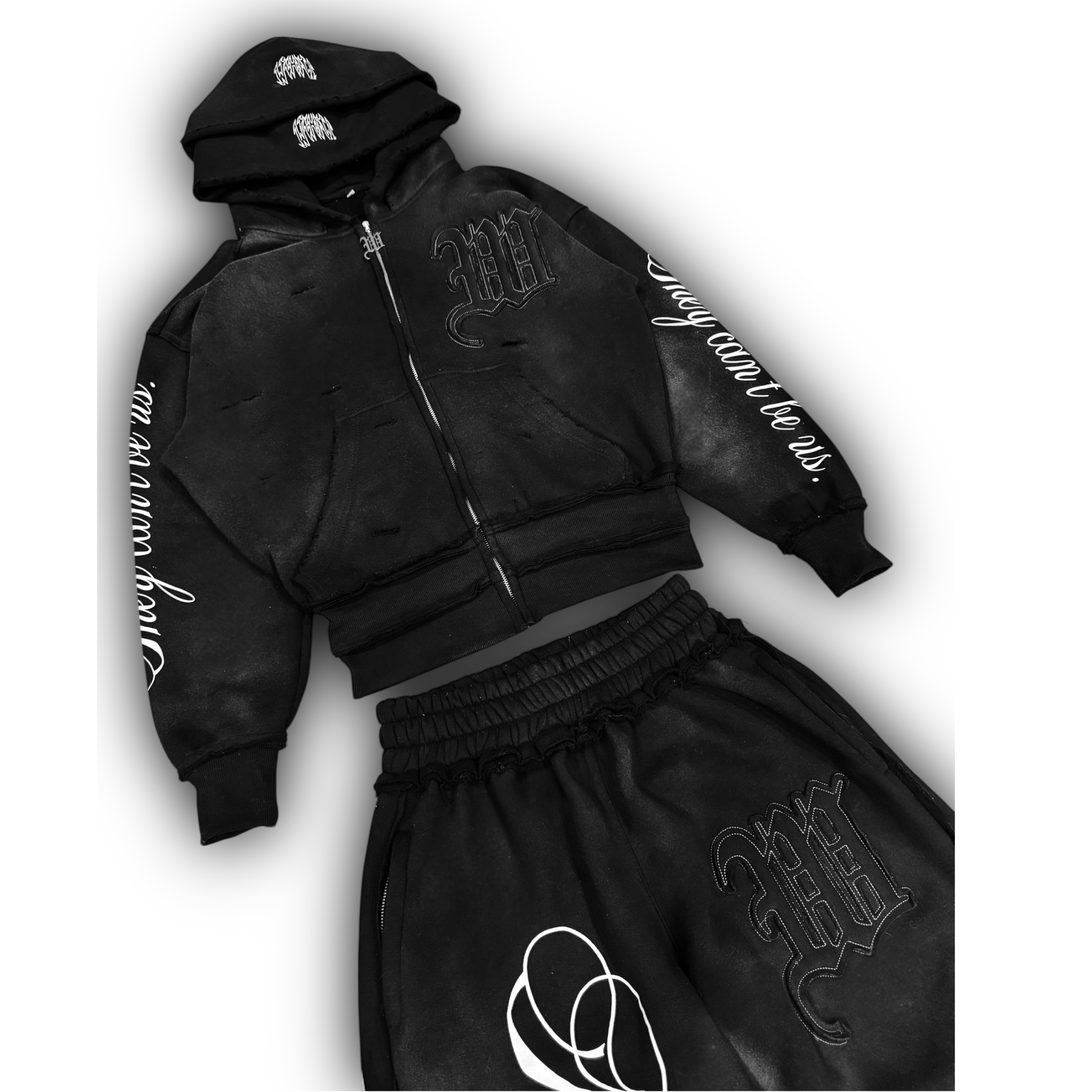 "BURNOUT" HIDDEN SINS SWEATSUIT