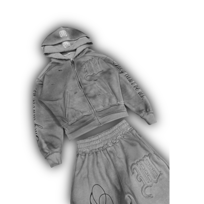 "RAW CEMENT" HIDDEN SINS SWEATSUIT