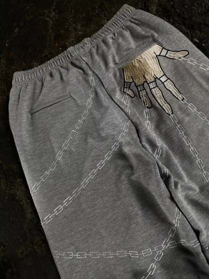 "Kurapika" Sweats (Grey) pholoh