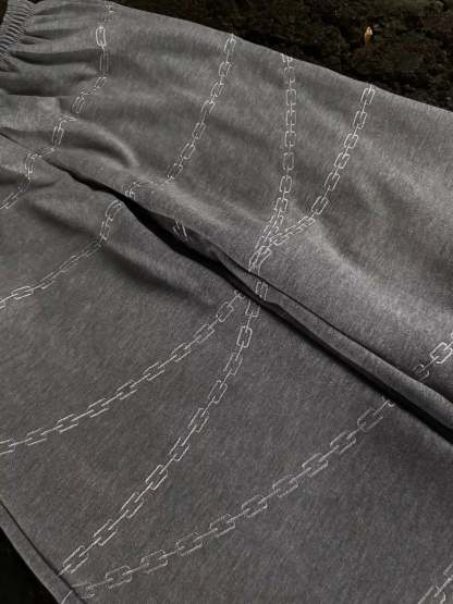 "Kurapika" Sweats (Grey) pholoh