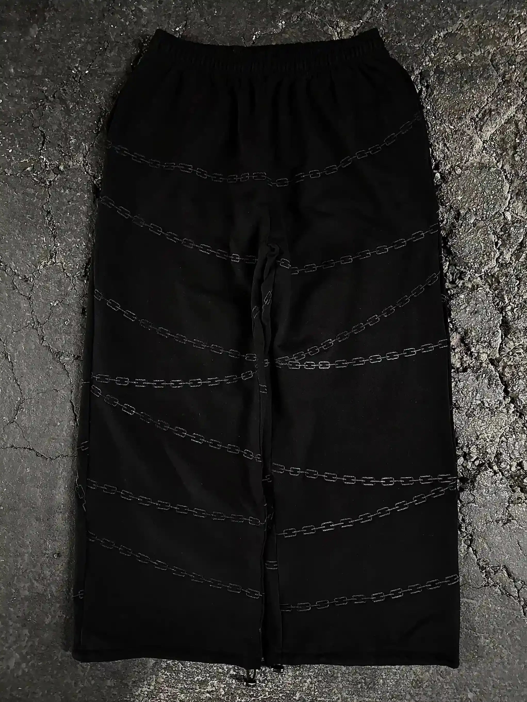 "Kurapika" Sweats (Black) pholoh