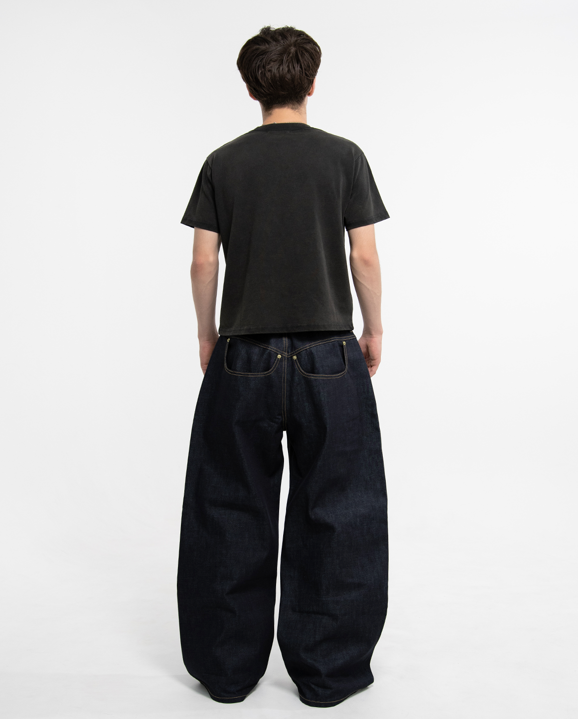  Janome Raw Baggy Jeans - Indigo