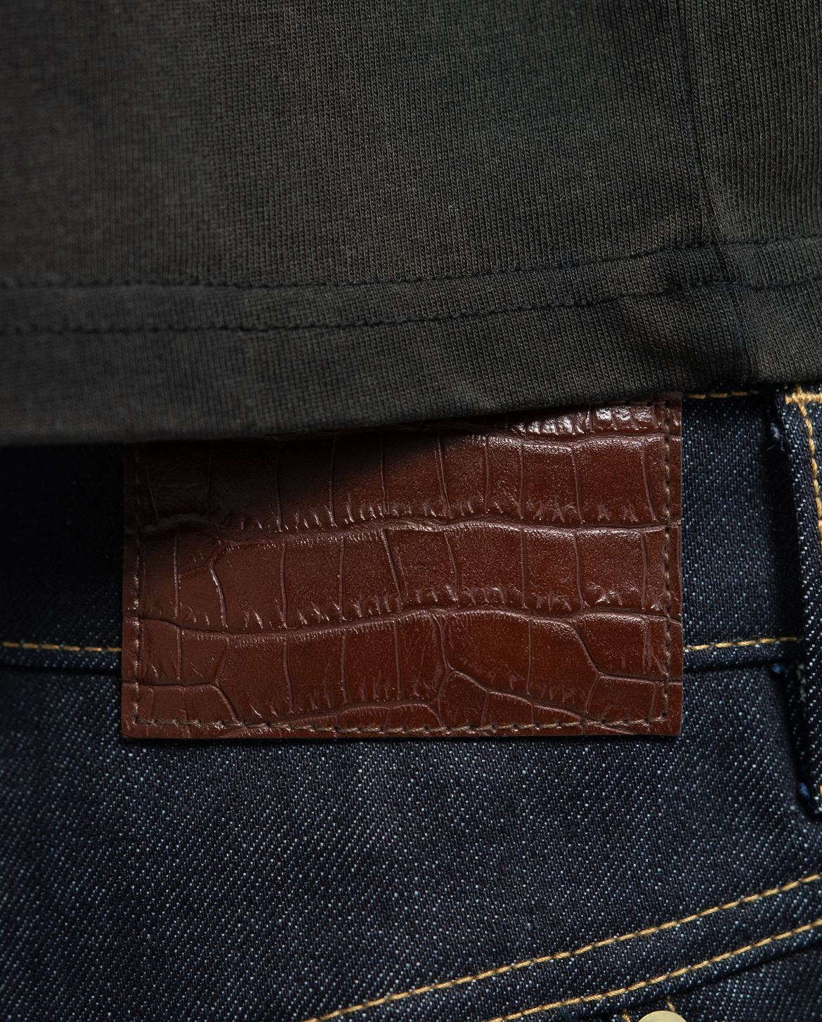  Janome Raw Baggy Jeans - Indigo