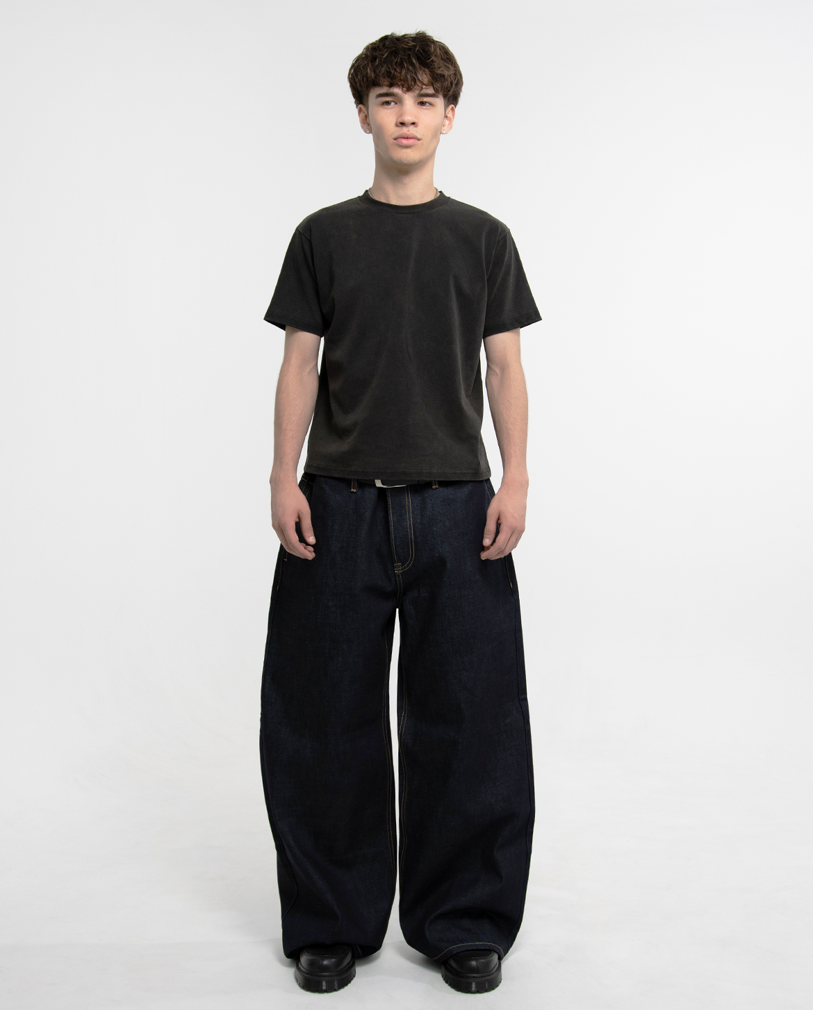  Janome Raw Baggy Jeans - Indigo