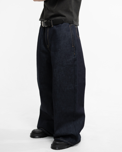  Janome Raw Baggy Jeans - Indigo