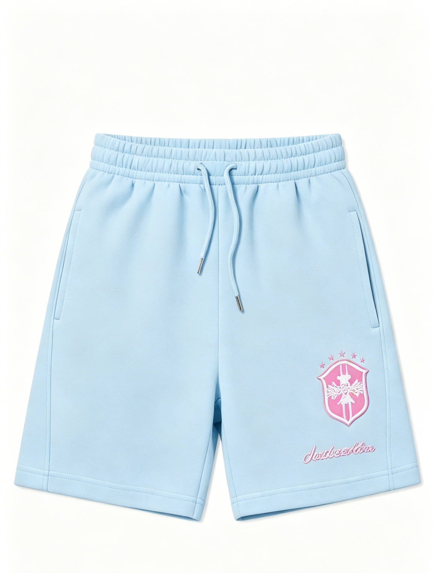 Blue Cropped Outfit Set