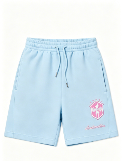 Blue Cropped Outfit Set