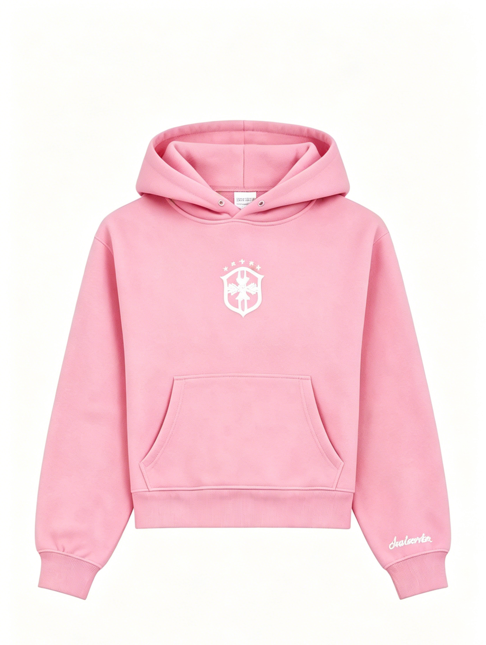 1Pink Hoodie Set