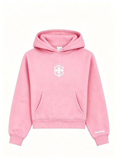 1Pink Hoodie Set