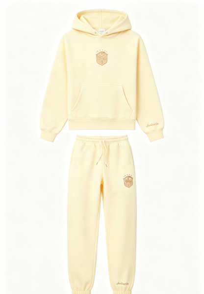Yellow Hoodie Set