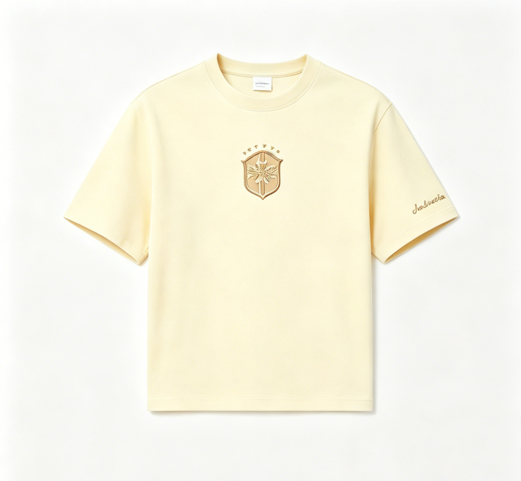 Yellow Cropped Set