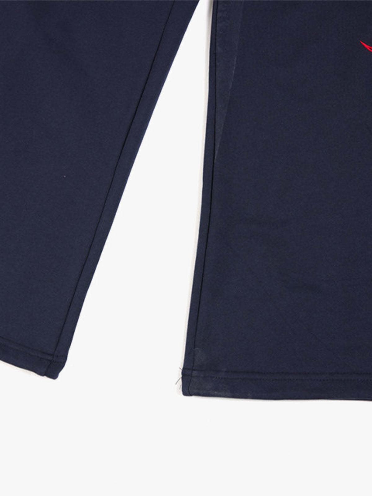 Line-Embroidered Printed Relaxed-Fit Casual Sweatpants