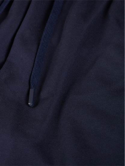 Line-Embroidered Printed Relaxed-Fit Casual Sweatpants