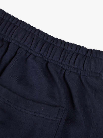 Line-Embroidered Printed Relaxed-Fit Casual Sweatpants