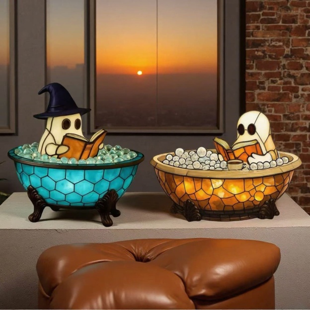🎃49% OFF -👻Ghost Bubble Bath Lamp