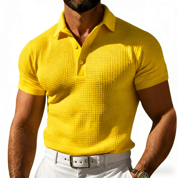 Premium Textured Polo Shirt