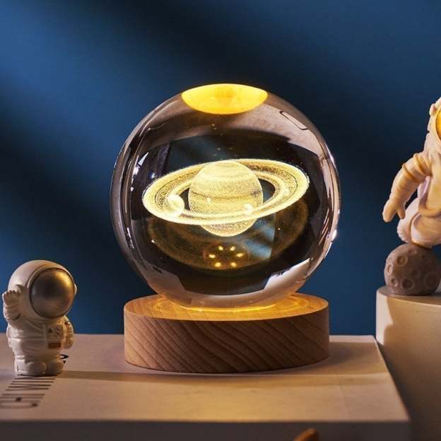 (🔥Hot Sale🔥) 3D Planet Crystal Ball🪐