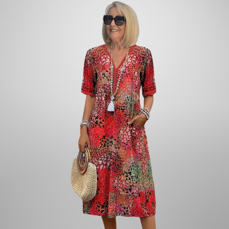 Short Sleeve Summer Dress